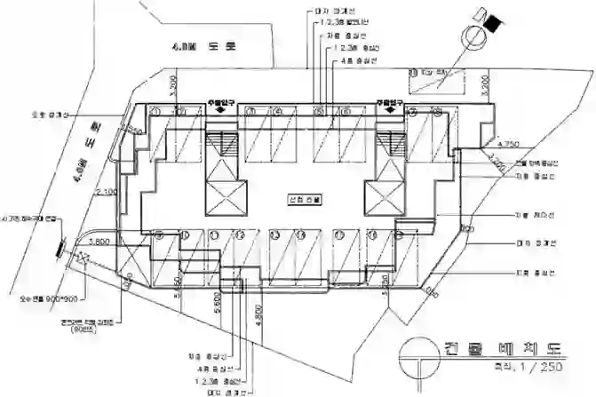 차세대빌라트 배치도 이미지